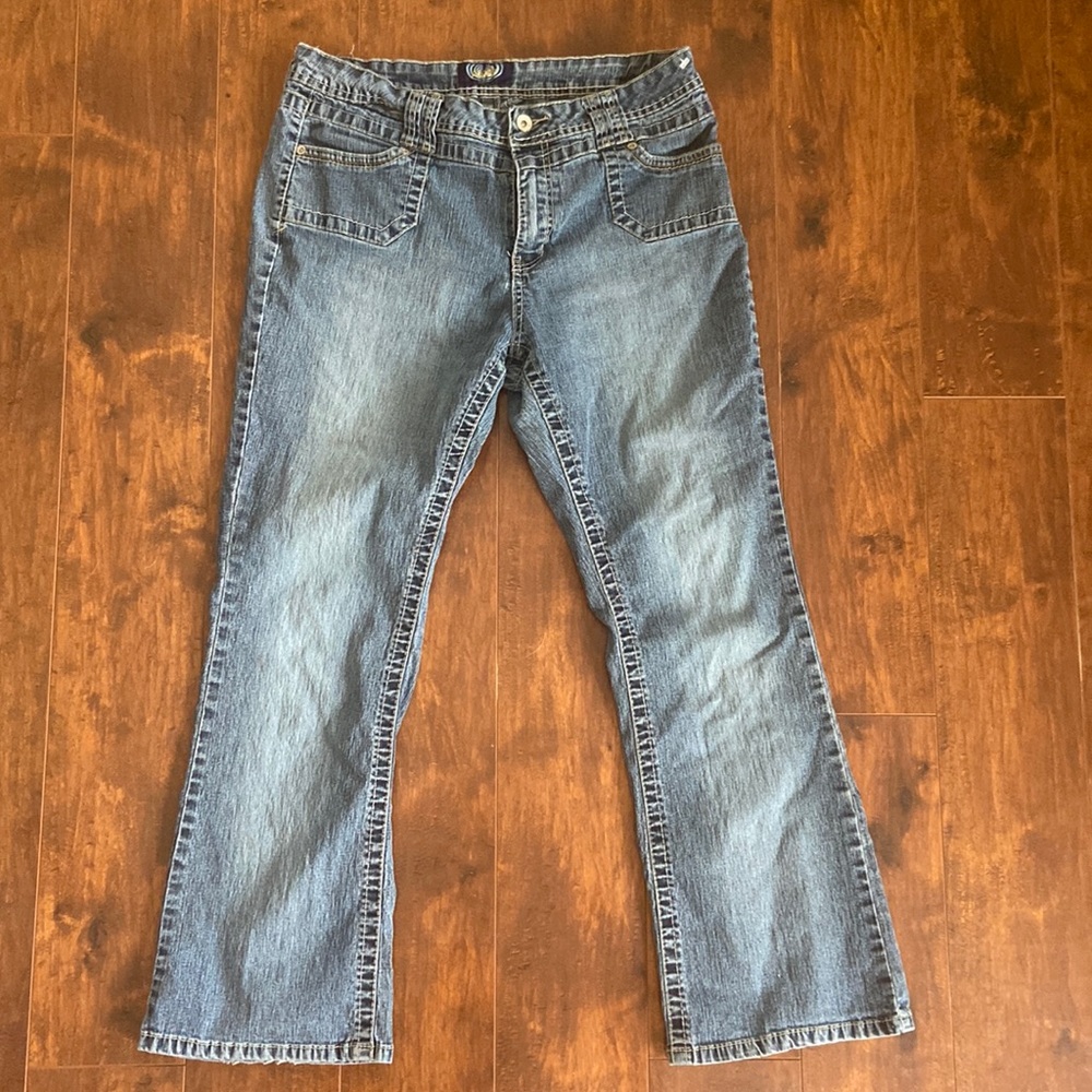 Angels vintage Y2K low-rise bootcut jeans